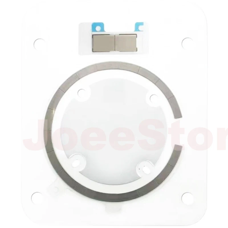 2pcs Magsafe Magnetic Metal Ring For iPhone 15 12 13 14 Pro Max Mini Plus Back Housing Glass Wireless Charging Magnet Repair