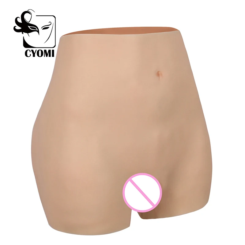 CYOMI 2TH Silicone Realistic Pussy Pants Hip Enhancer Fake Vagina Crossdress Transgender Underwear Sexy Butt Padding Shapewear