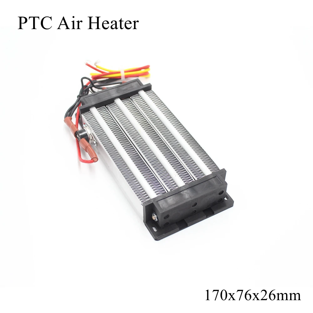 

12V 220V PTC Heater Electric Air Heating Element Hair Dryer Curler Constant Insulated Thermistor Egg Incubator Dehumidification