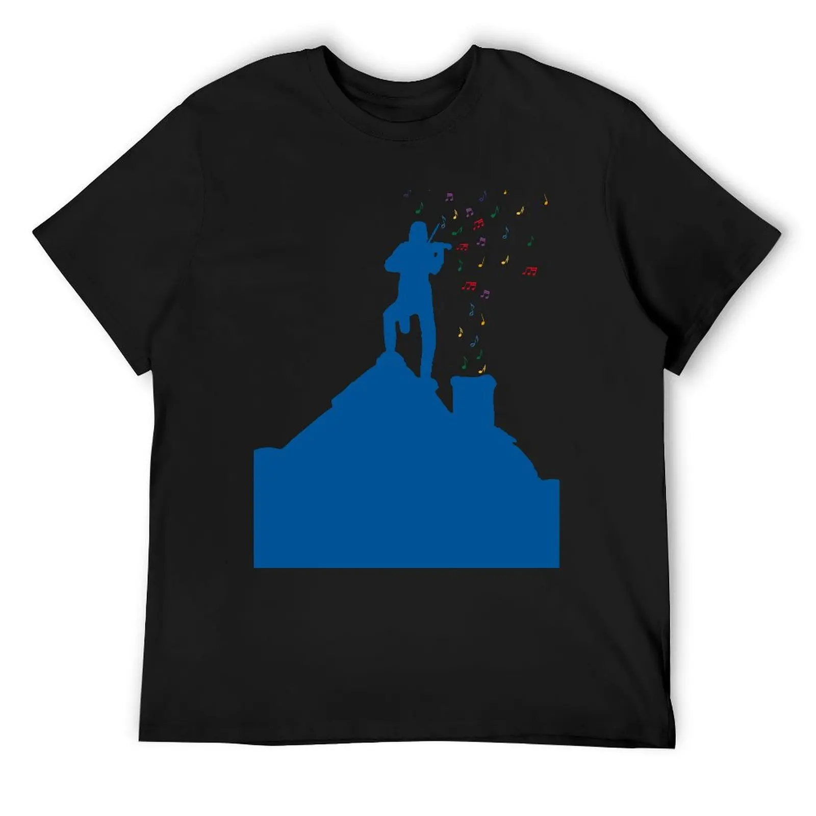 Fiddler on the Roof T-Shirt oversizeds blue archive essential t shirt quick drying mens vintage t shirts