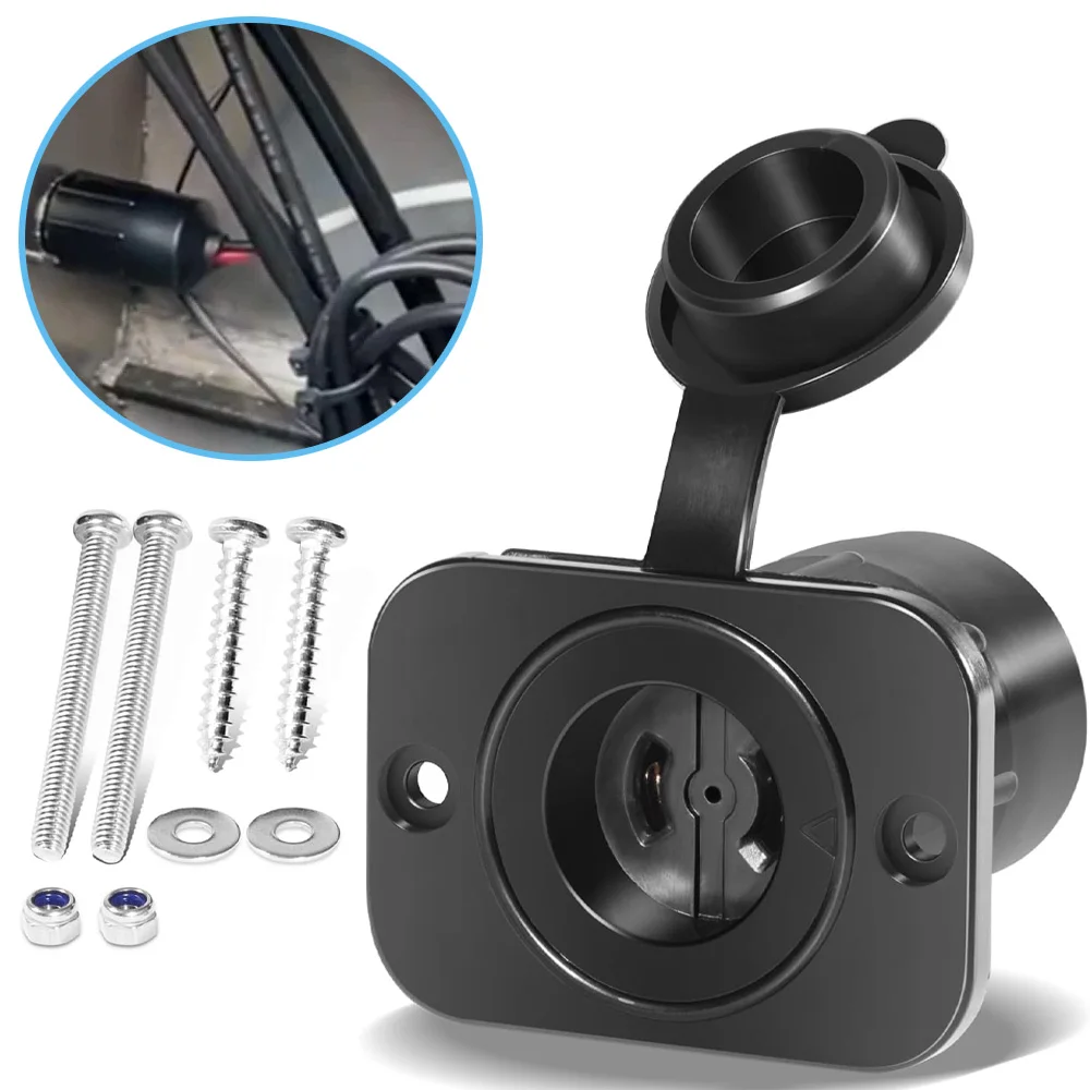 

2126 Electric Socket 12V Downrigger Receptacle For Scotty Depthpower Electric