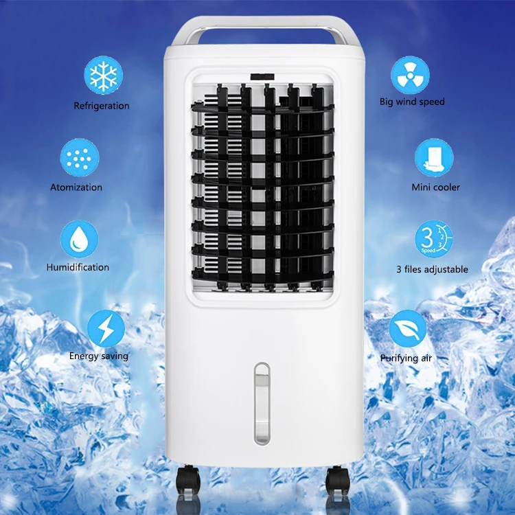 2025 4 L Por Evaporative Air Cooler with Remote Control - Mobile Water Cooling Fan