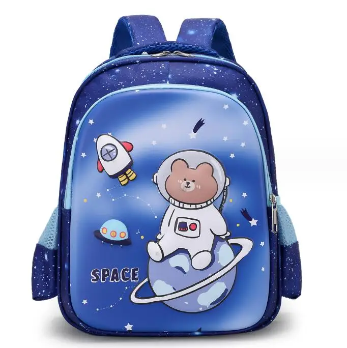 Mochila escolar de dibujos animados para niños y niñas, Mochilas escolares ligeras con dinosaurios, gran capacidad