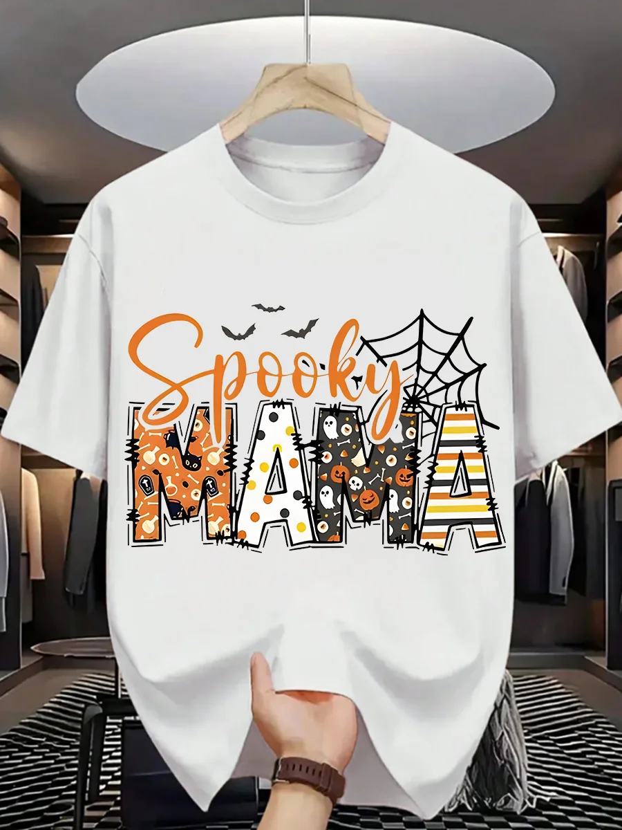 T-shirt casual estive T-shirt lavate T-shirt larghe oversize a maniche corte con motivi unici Alla moda e divertenti