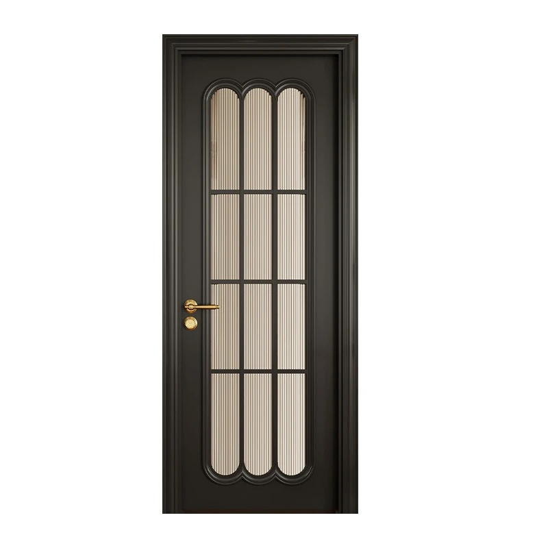 Solid wood composite door French, study door