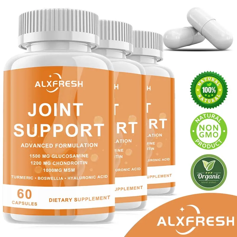Chondroitin Capsule Alleviate Cartilage Breakdown Loss Reduce Osteoarthritis Symptoms Alleviate Pain Stiffness Nourish Cartilage