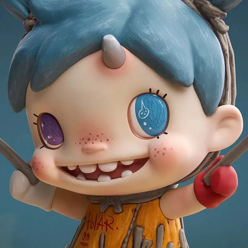 

POPMART оригинальная фигурка POLAR Haystack Hide-and-Seek — «Опудало никогда не дает», слепая коробка, изысканный подарок