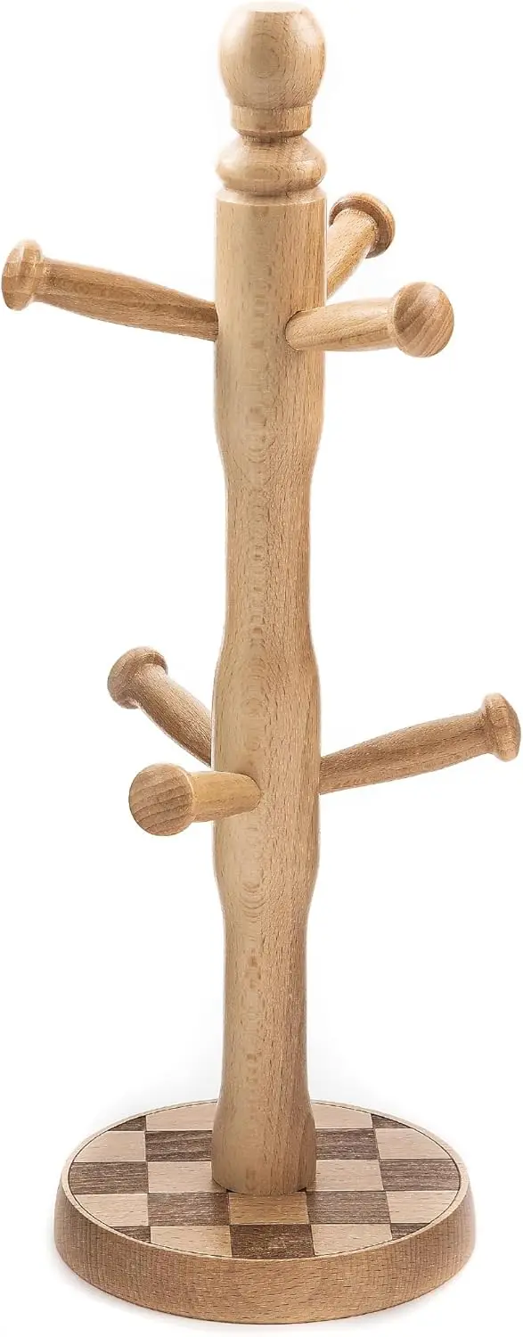 

Mug Tree, Mug-Holder Stand for Coffee Cups and Teacups, Cute Coffee-Bar Accessories