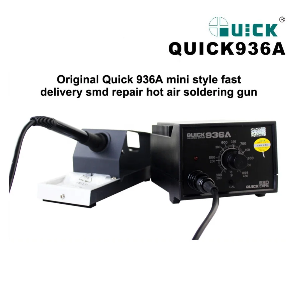 Original Quick 936A 60W Lead Free Temperature Control Soldering Iron Station