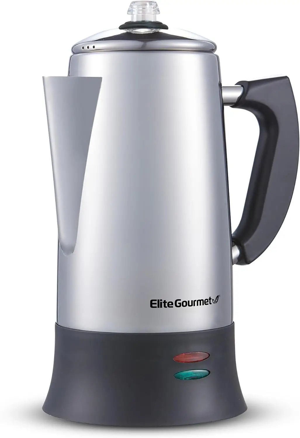 

EC923 12-Cup Electric Coffee Percolator, BPA Free, Keep Warm, Stainless Steel, Cordless Serve