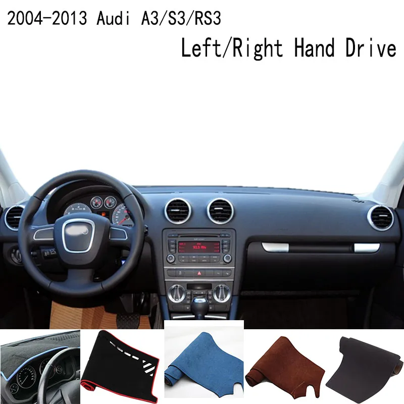 

For 2004-2013 Audi A3/S3/RS3 Accessories Dashboard Cover Instrument Panel Dash Mat Dashmat Protective Pad