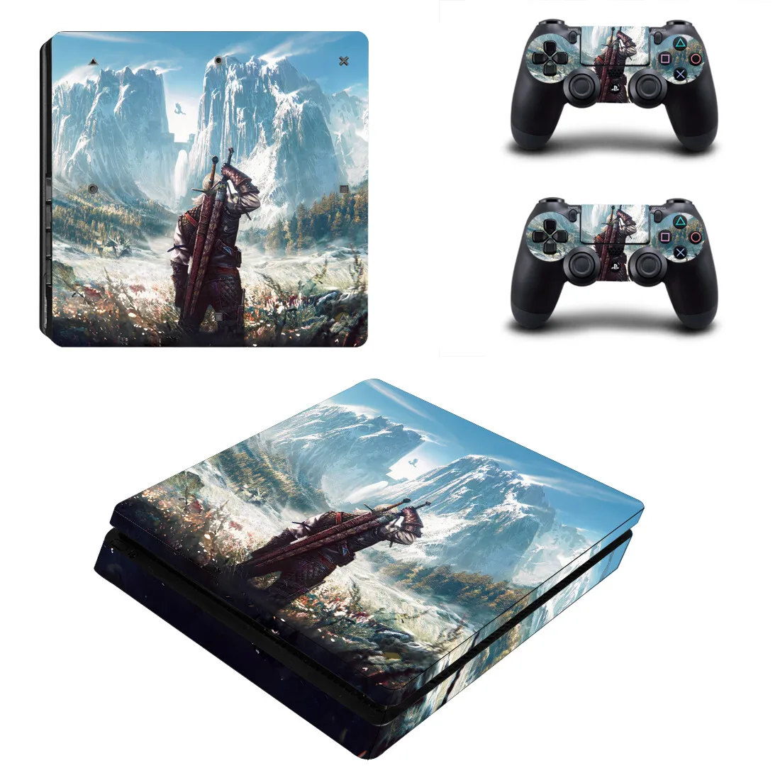 Personalización, Nuevas Fundas Adhesivas para PS4 Slim, Calcomanías para Consola PS4 Pro Fat y Funda de Vinilo para Control