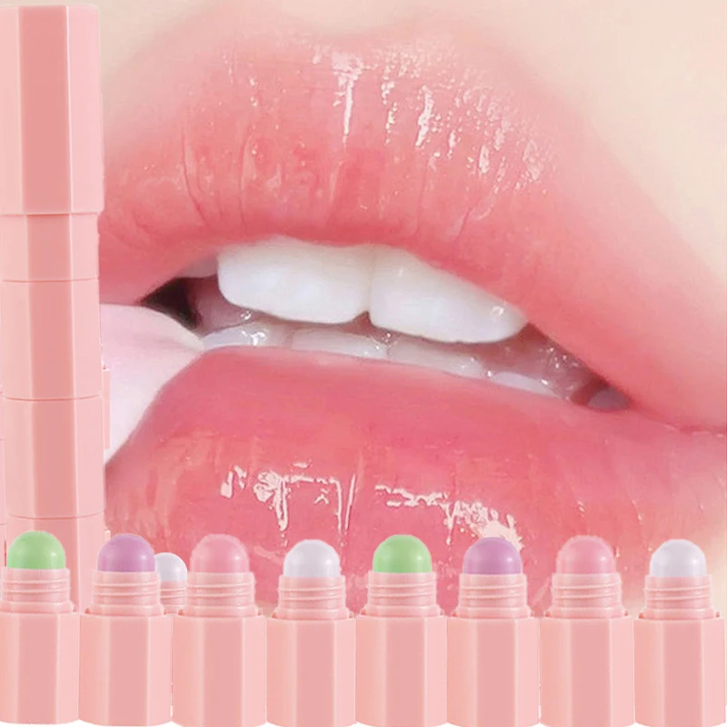 4 в 1, бальзам для губ, меняющий цвет при температуре