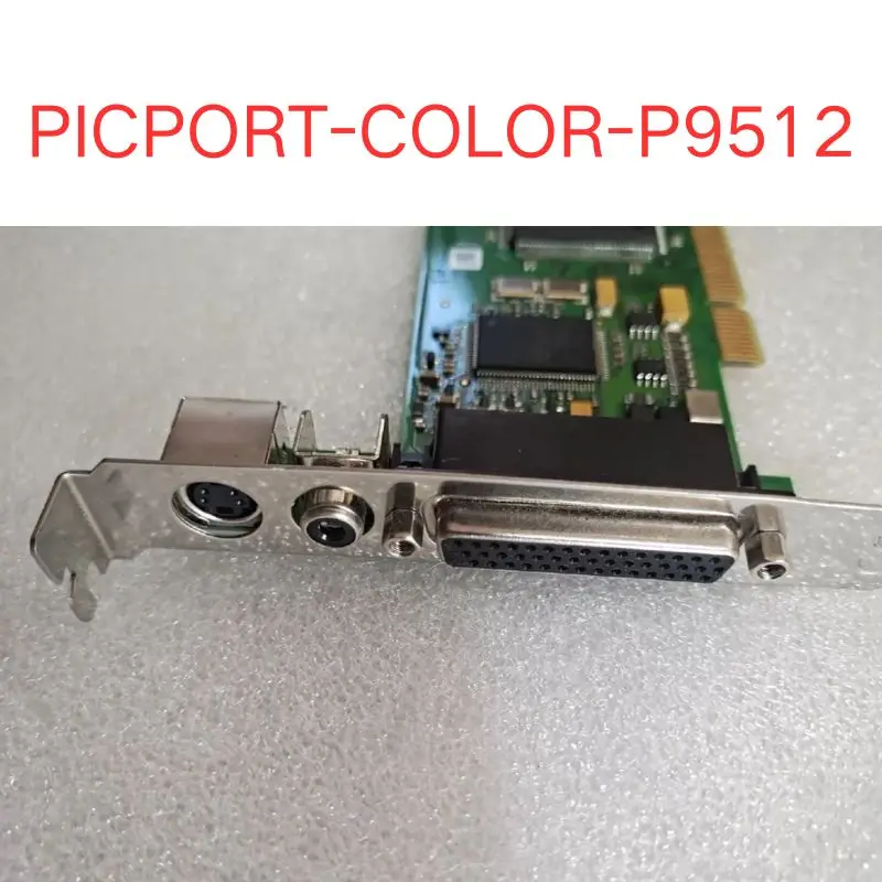 Used PICPORT-COLOR-P9512 11000 PCI X308 Image Acquisition Card Test OK Fast Shipping