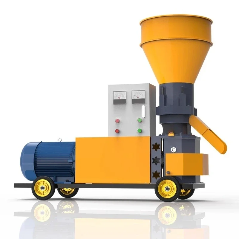 

Car rear axle feed pellet machine, small household pellet machine