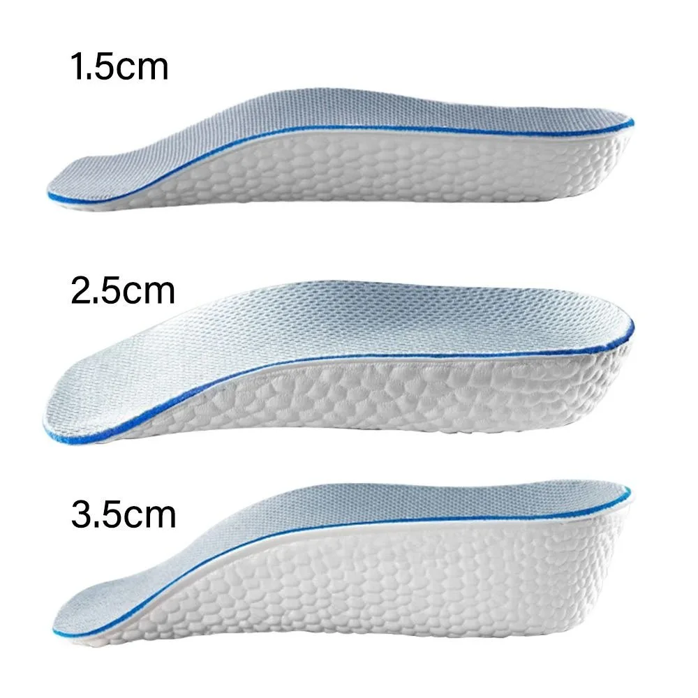 Arch support Invisible height Insole Durable Convenient to Use Orthopedic Foot Sole Pad Breathable Increasing Half Insole