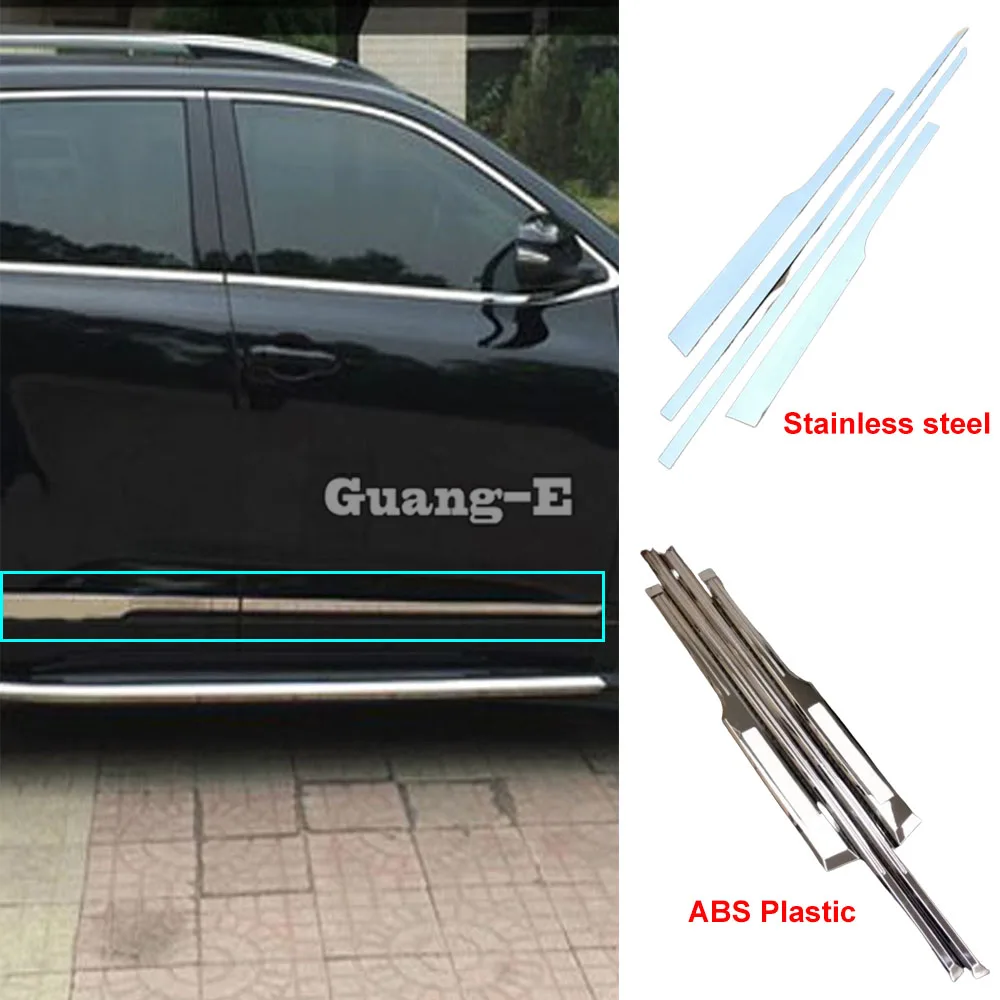 

Высококачественная декоративная накладка на боковую дверь, молдинг, панель, рамка бампера для Toyota Highlander 2015-2020