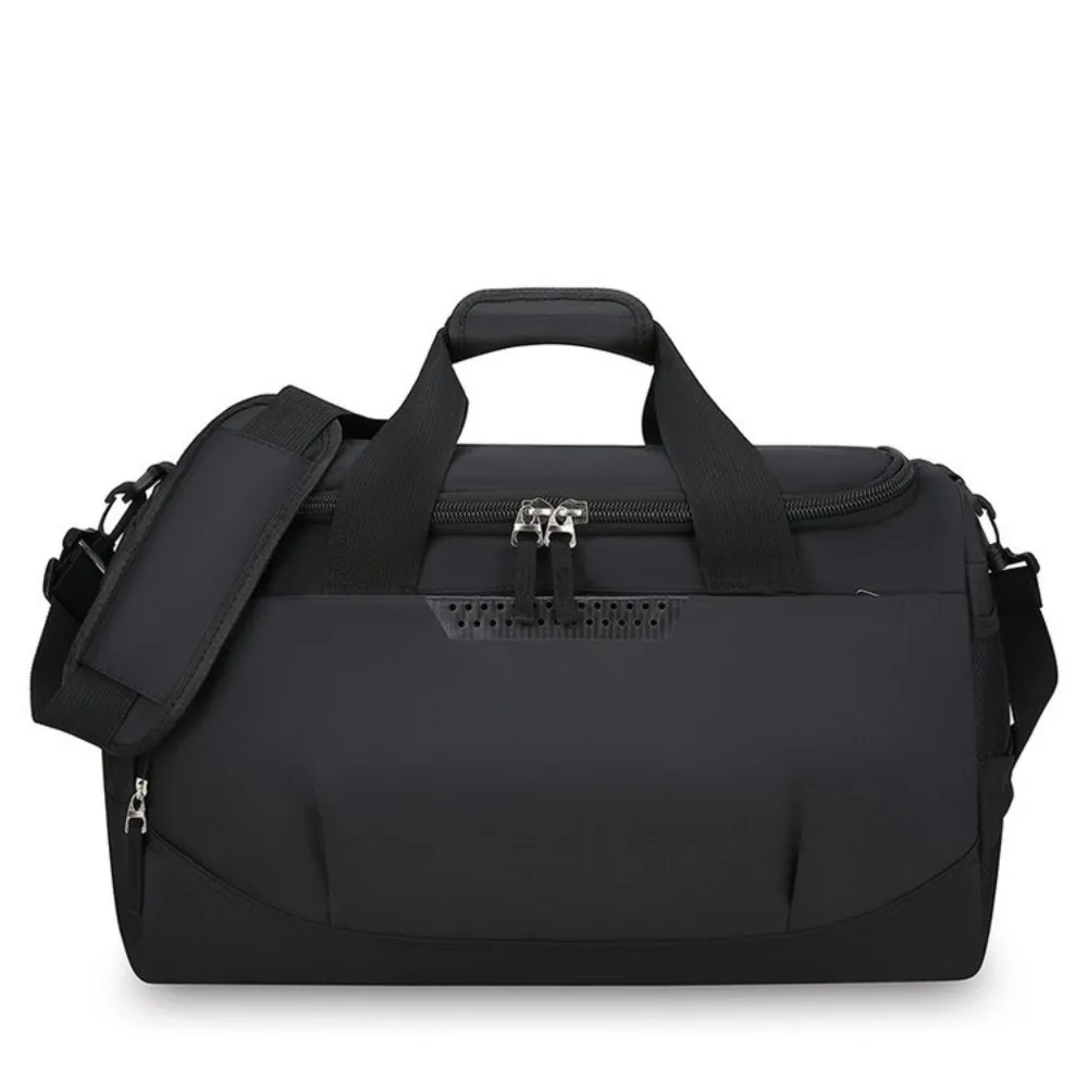 

Large Capacity Travel Duffel Bag Dustproof with Shoe Compartment Travel Luggage Handbag Lightweight Waterproof