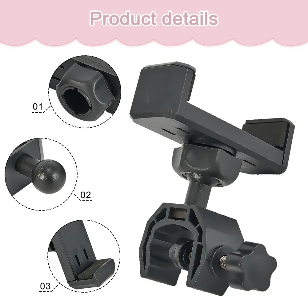 

Plastic Mic Stand Clip Phone Mount Holder For Microphone 360 Degree Rotating Tripod Stand Smartphone Clamp Mount Bracket