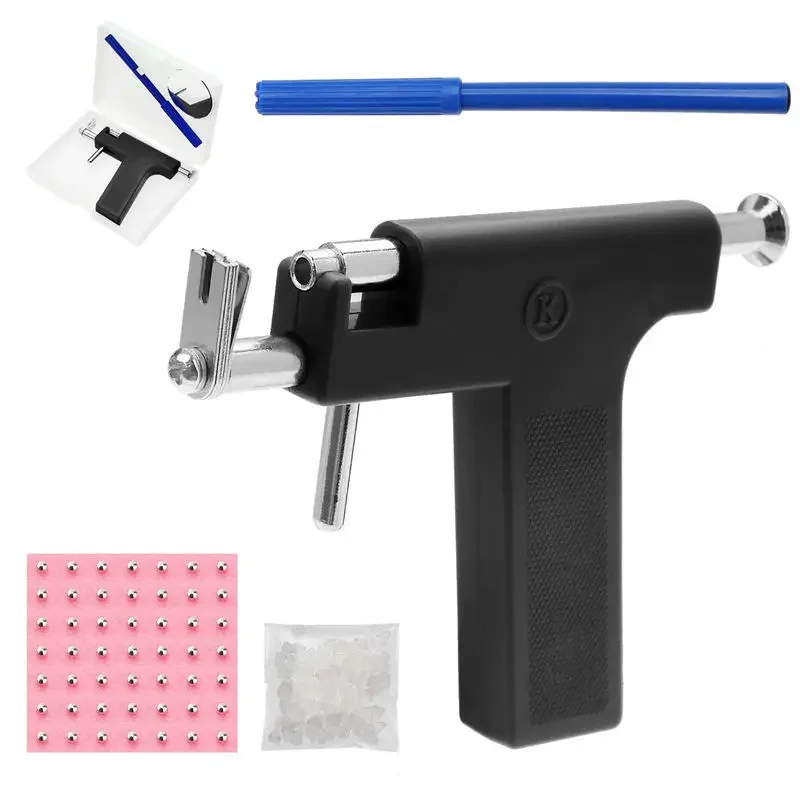 Earring Gun Suit Ear Drill Tool Kit Makeup Gun Holer Ear Hole Drilling Tool Hole Goddess Jewelry Accessories