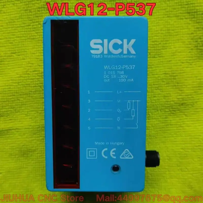 Second-hand WLG12-P537 photoelectric switch function test is normal