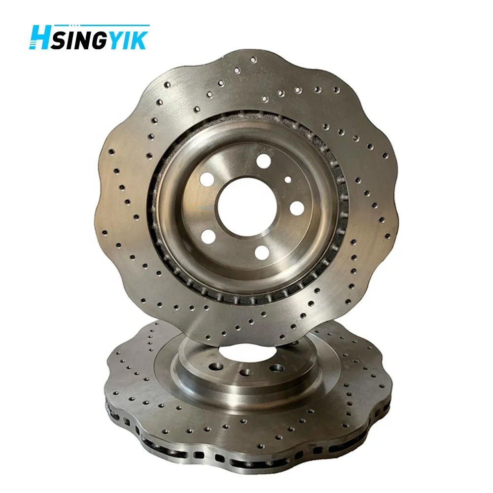 356x34MM 4H0615301K 커스토 로터스 프론트 브레이크 디스크 아우디 A6 A7 A8 D4 C7 A6L C7용