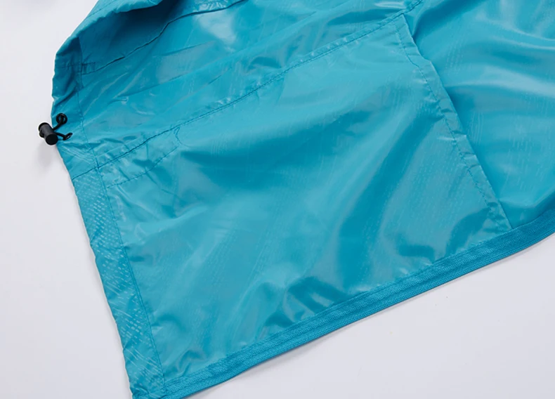 LNGXO Herren Damen Wanderjacke Unisex Wasserdicht Schnell trocknend Camping Windjacke Outdoor Trekking Klettern Regenmantel Anti-UV-Kleidung – Detail 25