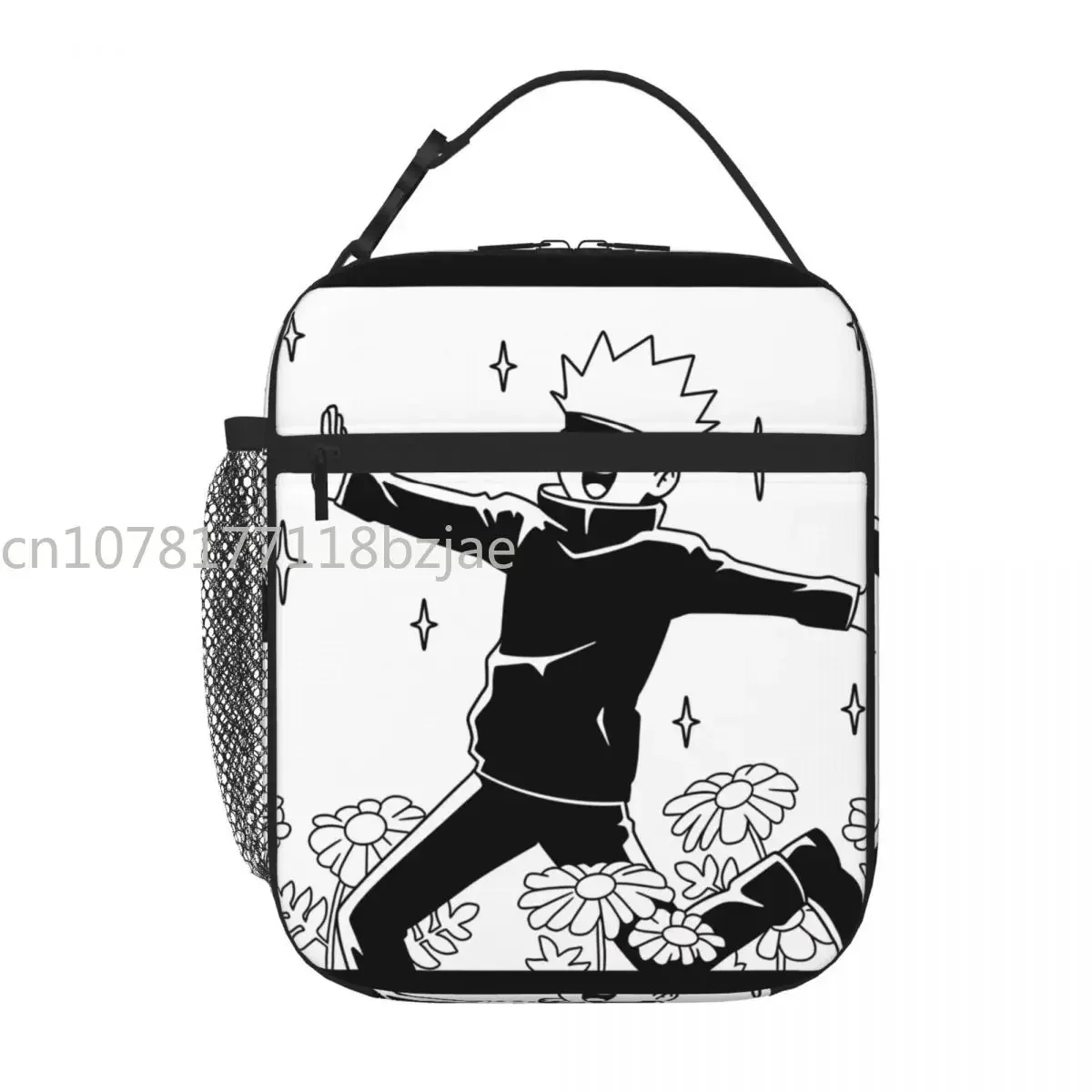 Jujutsu Kaisen Satoru Gojo I Ll Murder Lunch Tote Lunchbag Lunchbox Bag Thermal Lunch Bag