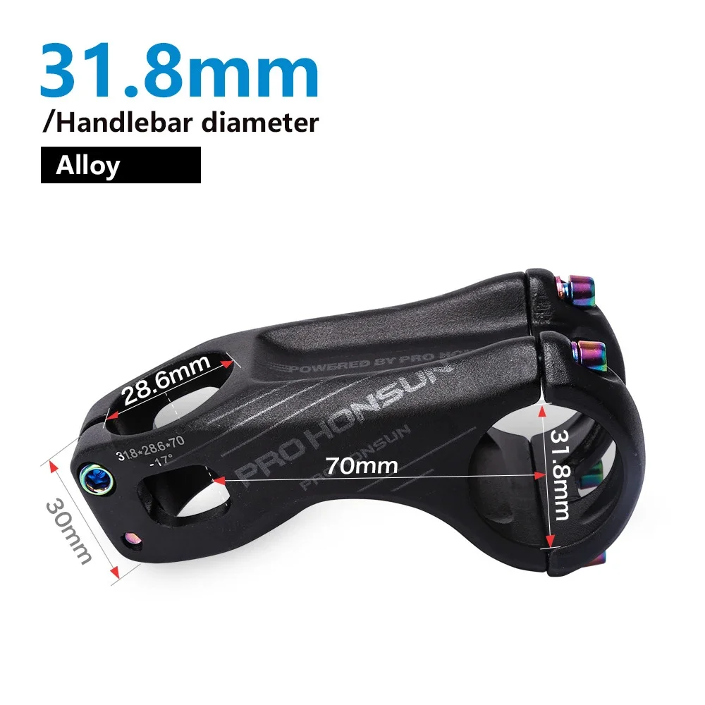 

Вынос горного велосипеда Складной вынос велосипеда 3D Кованый сплав с ЧПУ Отрицательный 17-градусный вынос велосипеда Вынос шоссейного велосипеда 70-90 мм Вынос велосипеда