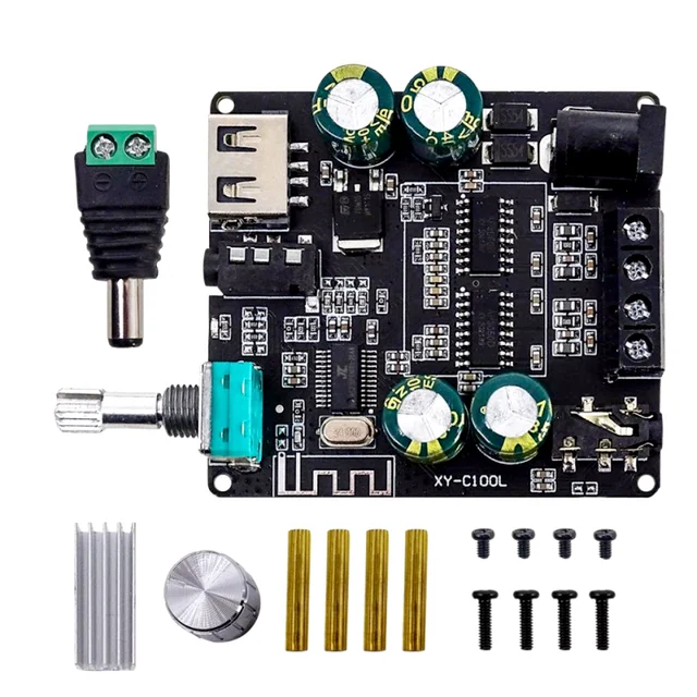 XY C100L stereo digital power indeleble amplifier