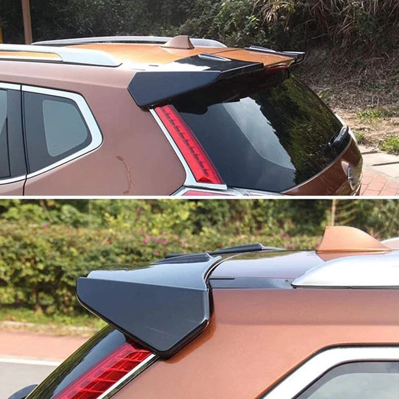 Car Trunk Lip Rear Aero Spoiler Wing Cover Trim For Nissan X-Trail Rogue T32 2014-2017