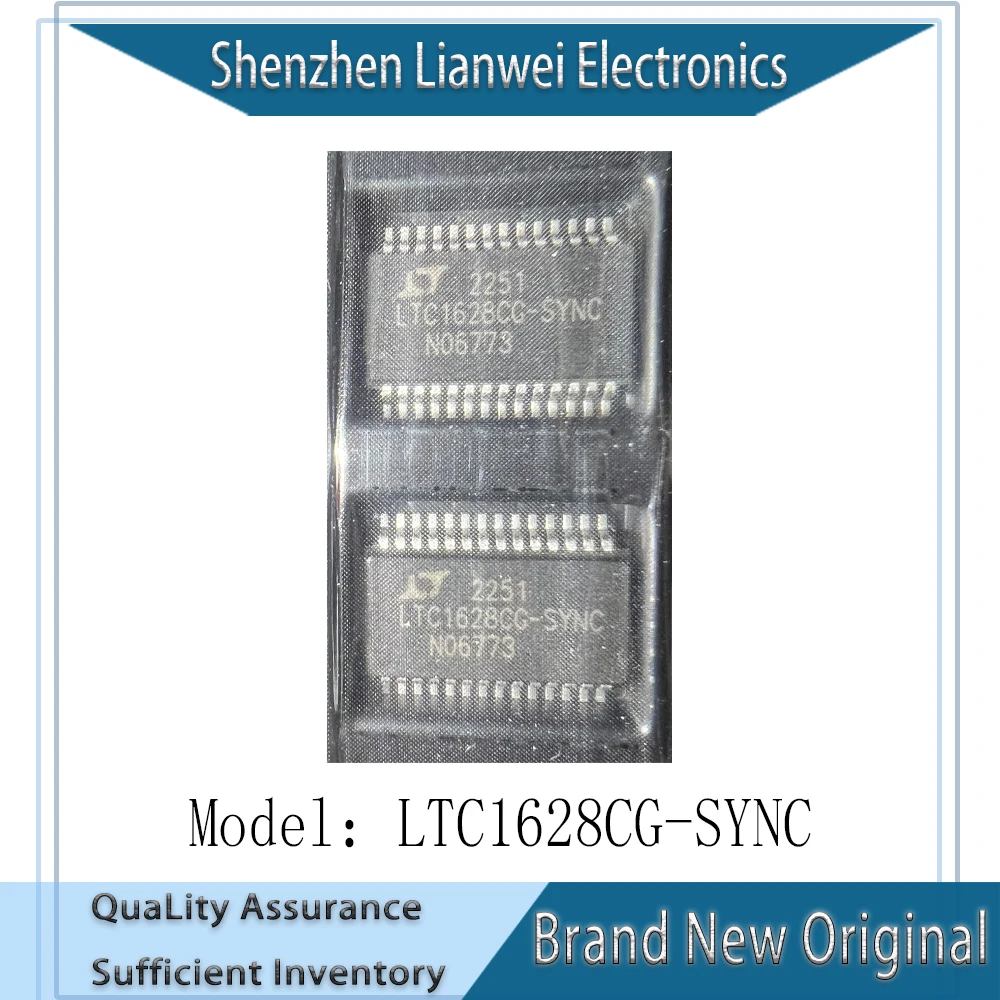 

100% New Original LTC1628CG-SYNC LTC1628CG IC Chipset SSOP-28