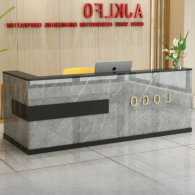 

Современная стойка регистрации Hutch Display Salon Ретро Роскошные стойки регистрации Подиум Nordic Recepción Negocio Коммерческая мебель