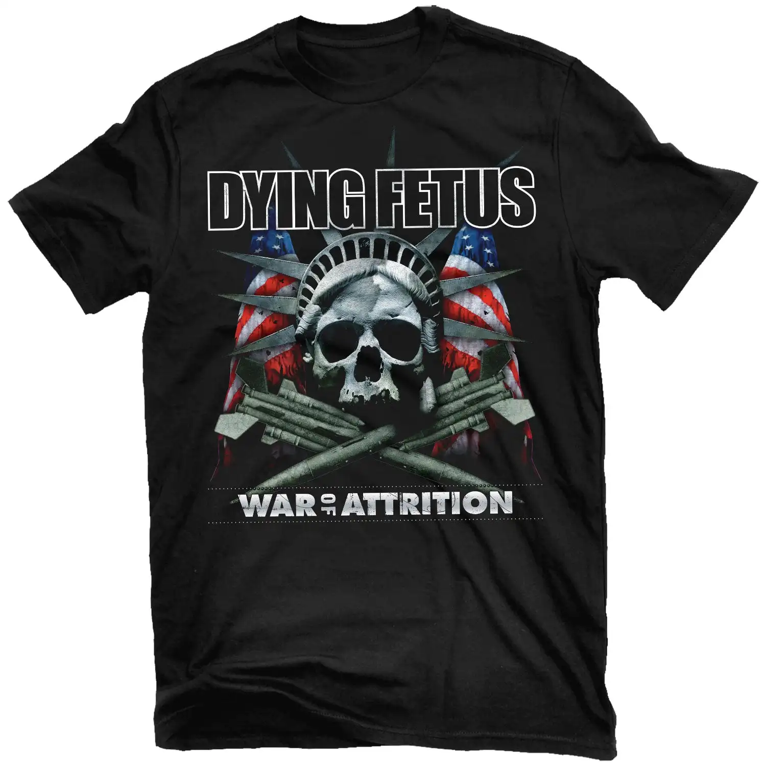 Dying Fetus Parasites Rock Band Summer Casual T-shirt Men's and Women's Luxury Brand Top 2026 New Hot
