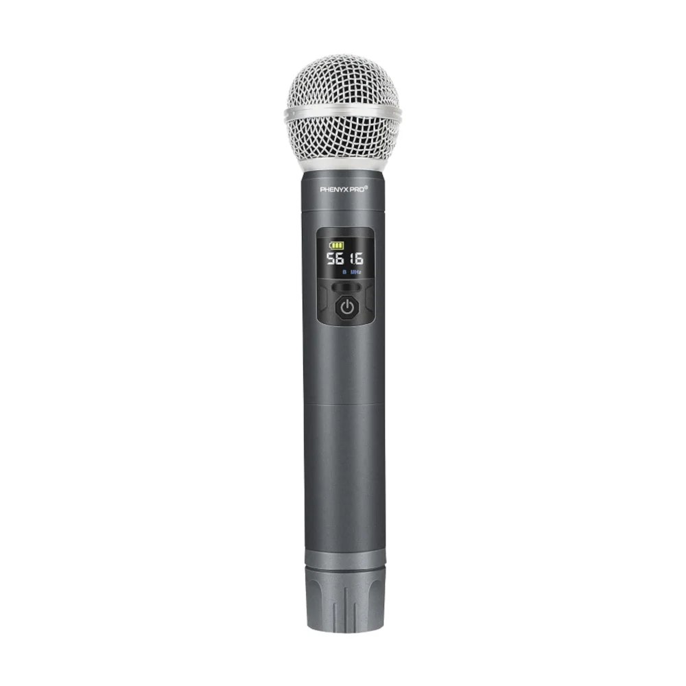 

PWH-5200 | UHF Wireless Handheld Microphone Transmitter for PTU-5200