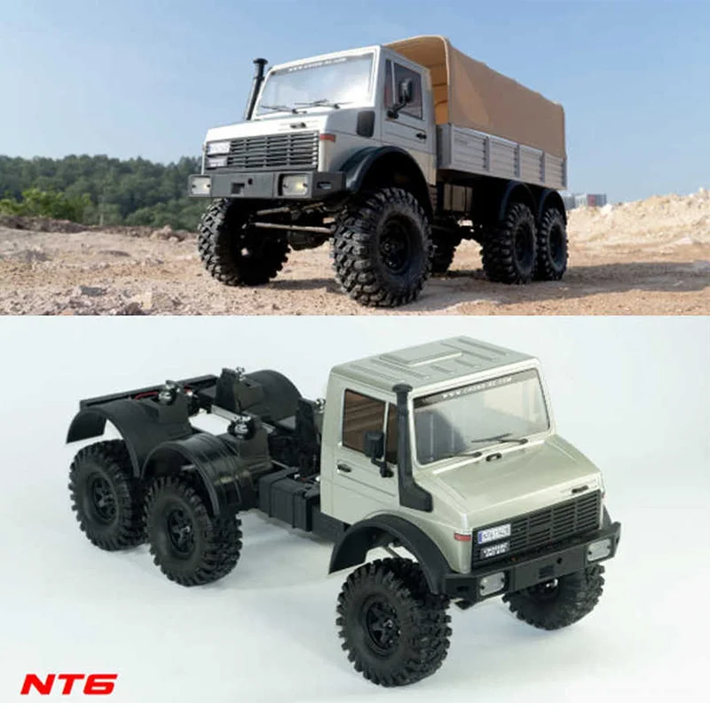 CROSSRC EMO NT6 Simulation Unimok 1:10 voiture d'escalade étanche à double vitesse véhicule tout-terrain RC télécommande modèle de voiture électrique