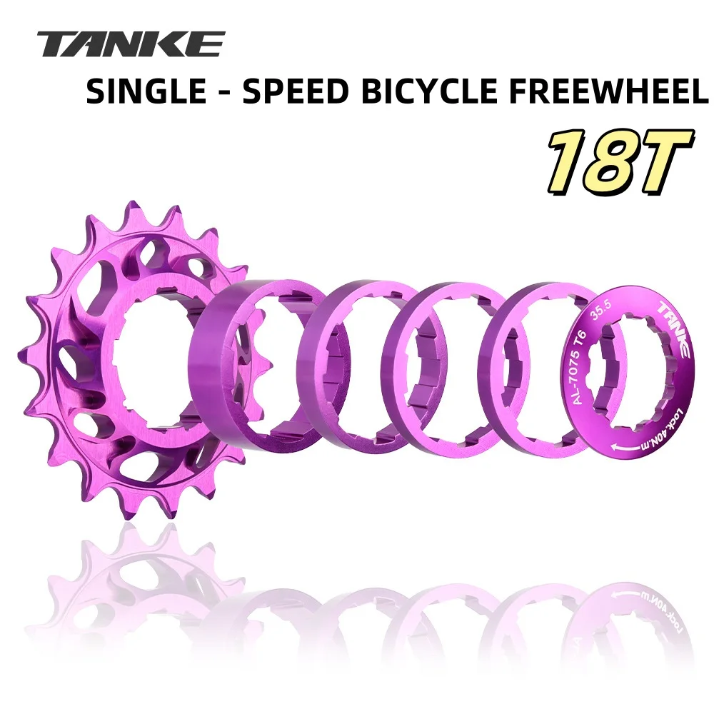 

TANKE 18T single - speed bicycle aluminum alloy freewheel, suitable for bicycle riding parts