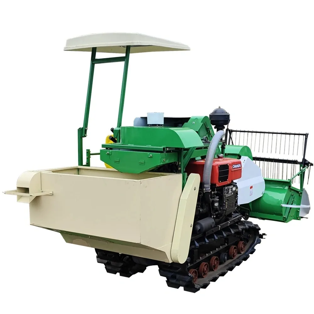 High-Accuracy 25Hp Wheat Barley 4Lz 20 Small Field Rice Combine Harvester Price India