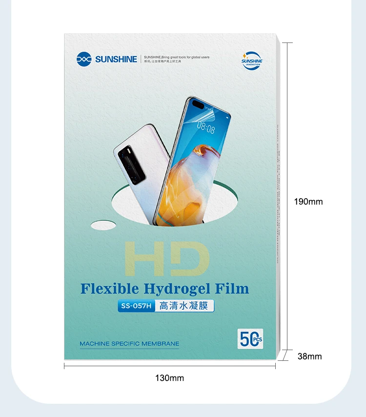 SUNSHINE SS-057H SS-057HB SS-057HE Hydrogelfolie, SS-890c Filmschneidemaschine, Handy-Displayschutzfolie, GF-1 GF-2 – Detail 6