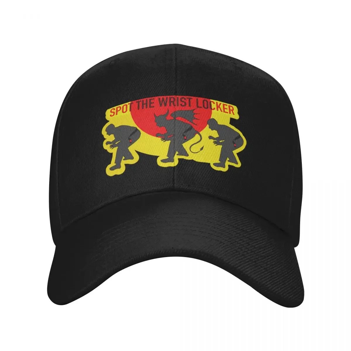 Spot the Wrist Locker - bjj gift - Jiu Jitsu design Baseball Cap Anime hard hat Icon Men's Hats Women's