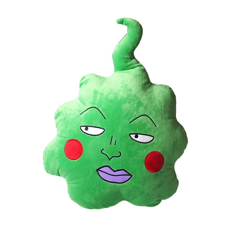 الغوغاء النفسي 100 الدمل تأثيري الدعامة 50 سنتيمتر الارتفاع الأخضر لينة لطيف الكرتون محشوة التميمة