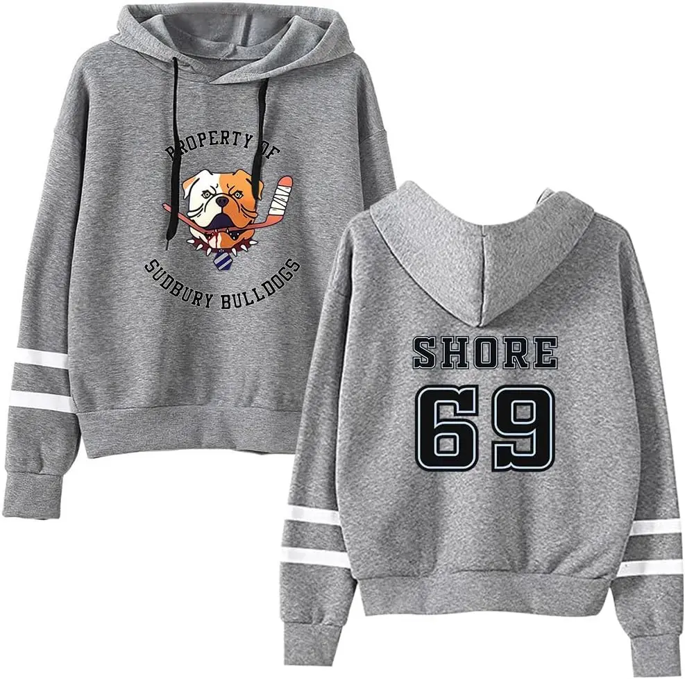 Shoresy Shore 69 Merch Hoodie Pocketless Parallel Bars Sleeve Hooded Harajuku Men/Women Sweatshirt