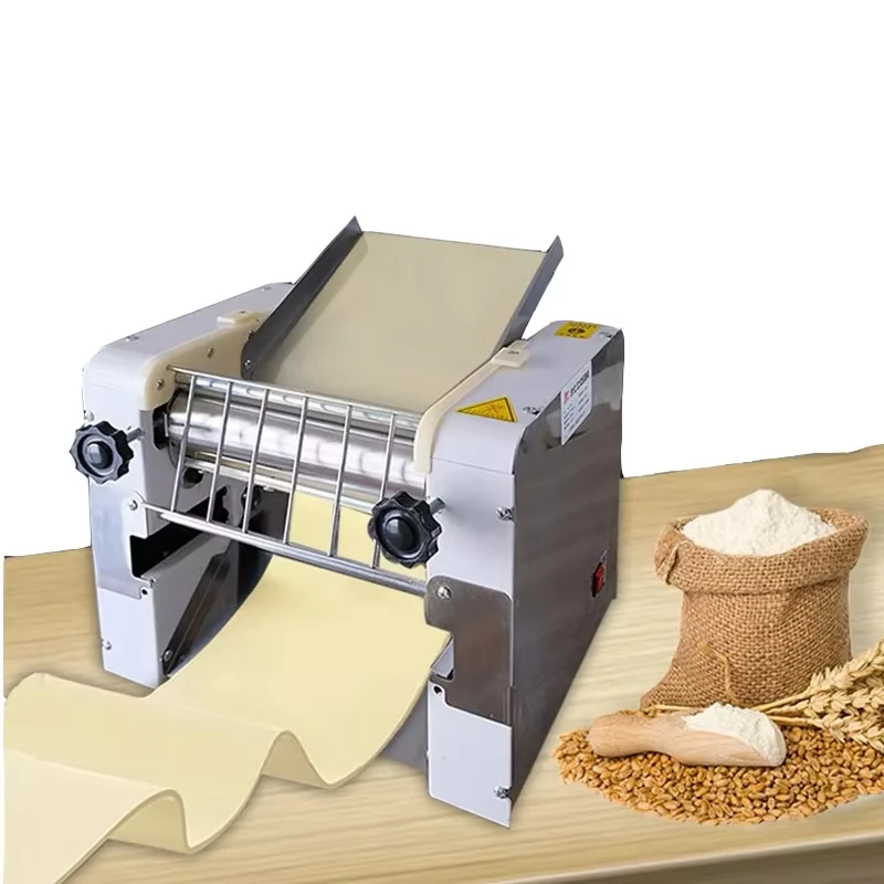 

Factory Price Fully Automatic Kneading Flour Pastry Pizza Dough Pressing Machine Pizza Dough Roller Sheeter Home Use