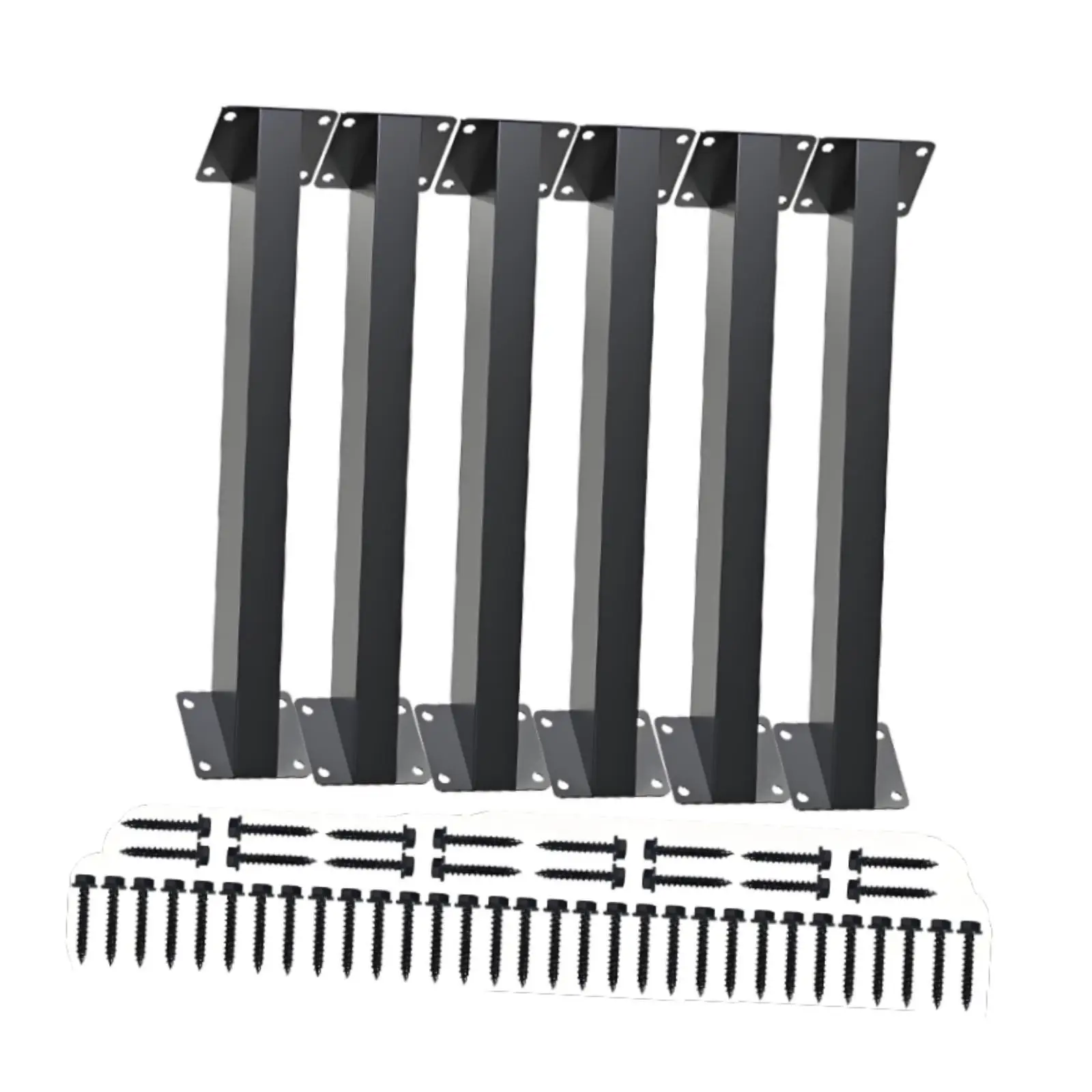 45 Degree Angle Support Brackets Corner Brace Metal Multifunctional Wood Post and Beam Angle Support Brackets for Terrace