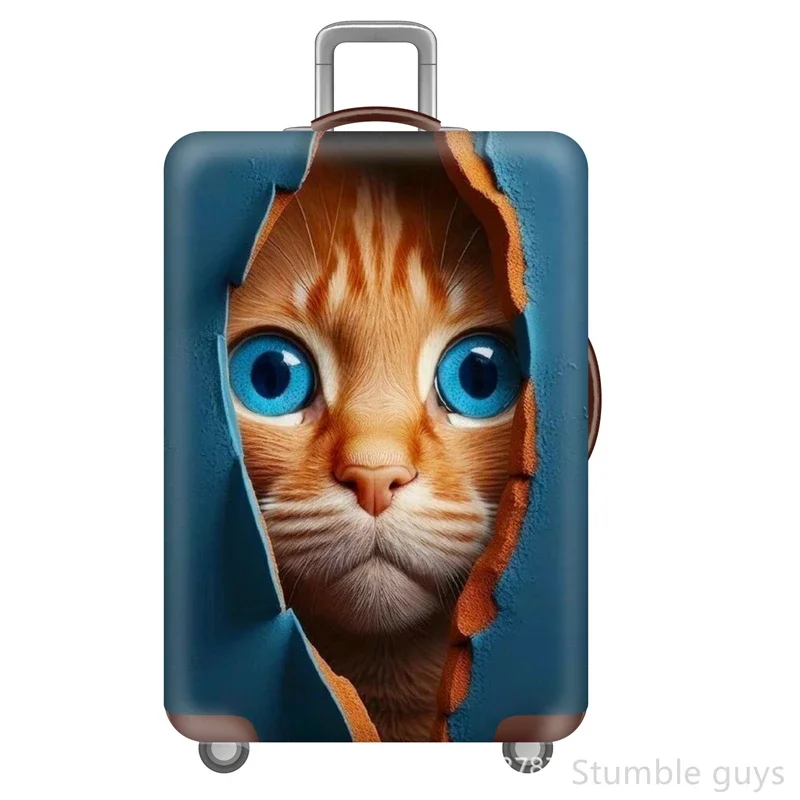 

Эластичный защитный чехол для багажа, защитный чехол для чемодана, предотвращающий износ и пыль, полезный аксессуар для путешествий, для деловых поездок