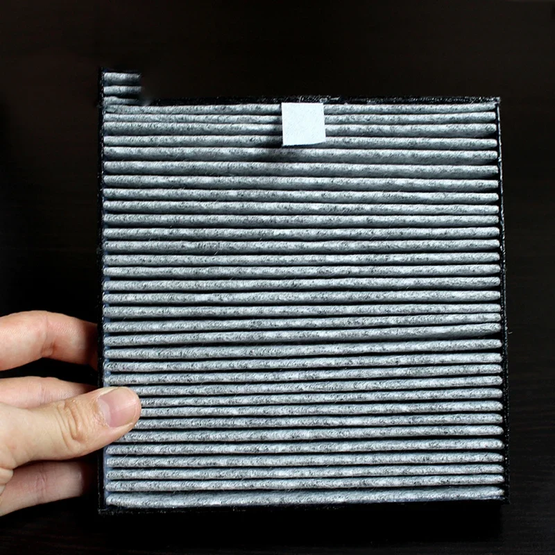 2 개/대 자동차 공기 청정기 Hepa 필터 샤프 IG-GCF15-B FU-GEM1H-N 자동차 공기 청정기 14.5*14.5cm