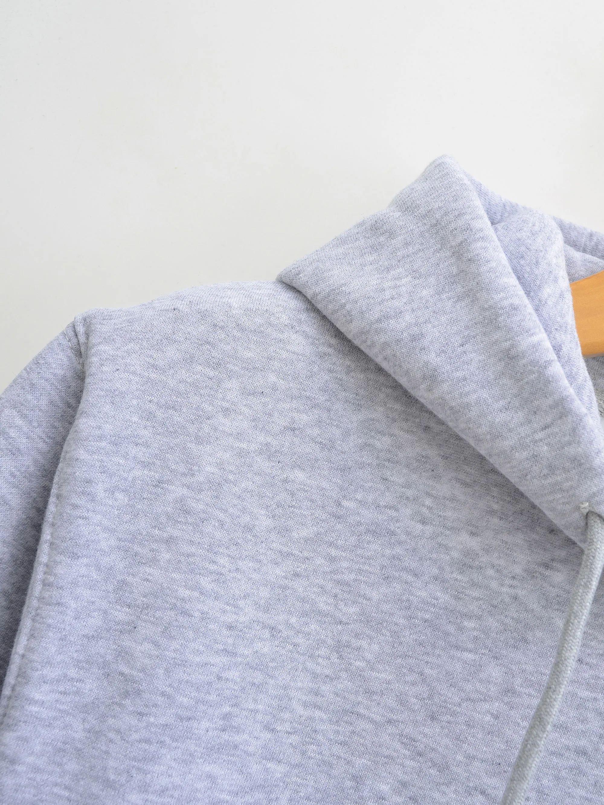 HH Frauen Casual Solide Hoodies Hosen Sets Langarm Pullover Sweatshirts Mantel Kordelzug Breite Bein Hosen Büro Dame Anzüge – Detail 9