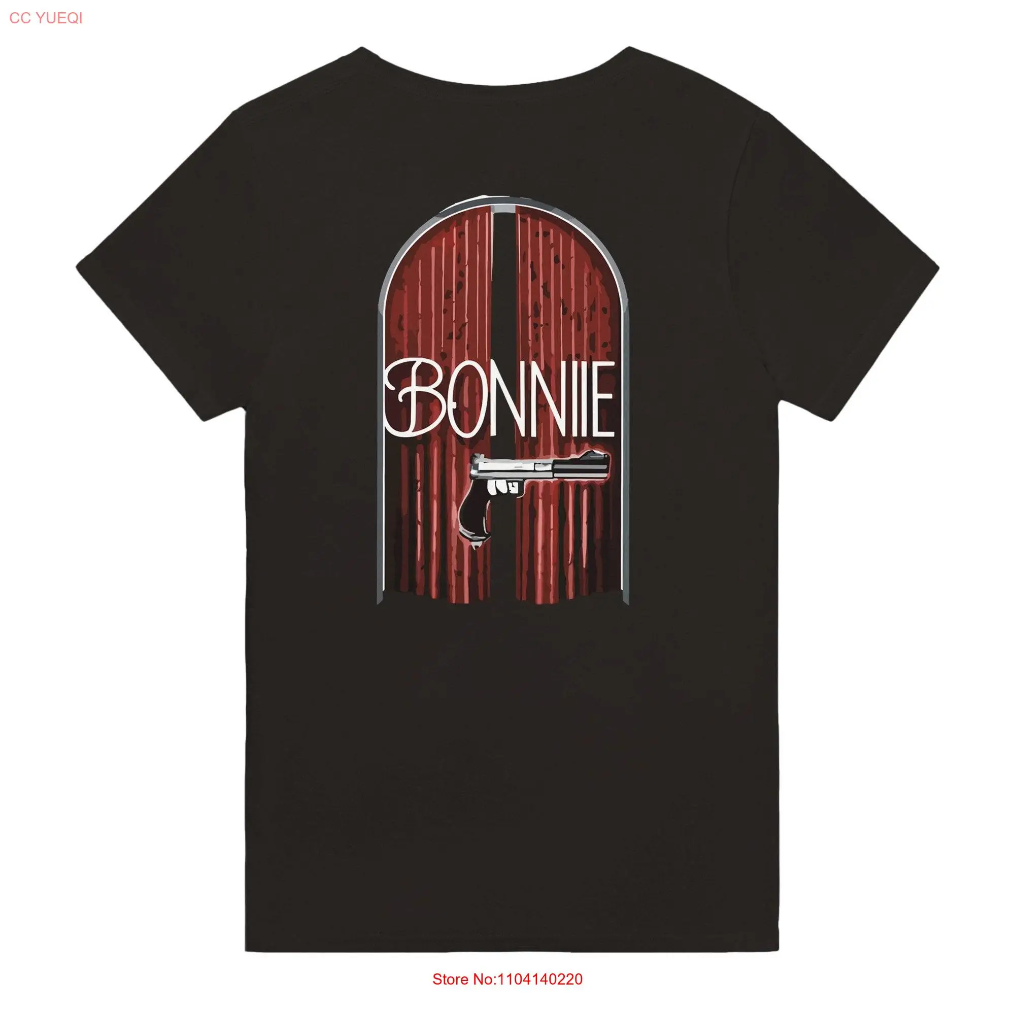 Bonnie Movie Curtain T Shirt long or short sleeves