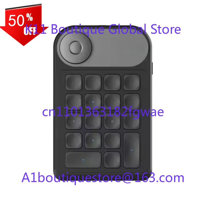 Wireless Connection Keydial Mini Keyboard One-handed Keypad K20