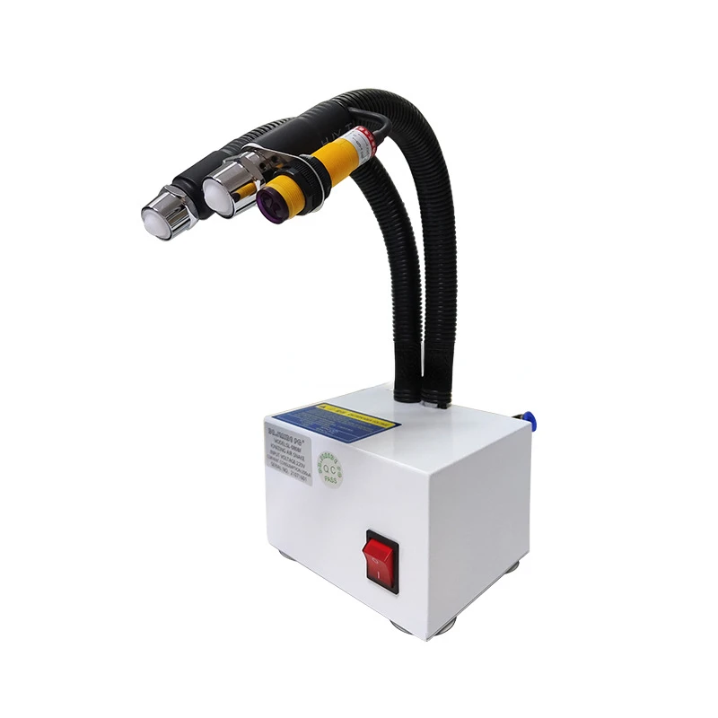 

SL-080BF Double-Headed Induction Ion Air Gun Industrial Electrostatic Eliminator Dust Removal Snake-Shaped